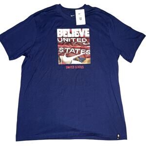 Nike Believe USA T-Shirt. The United States Football/Soccer Men size Xlarge NWT